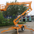 Cherry Picker For Sale 16M Trailer Hydraulic Boom Lift With Ce Iso